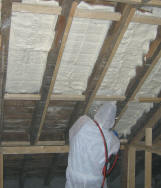 roof insulation with Handi-foam